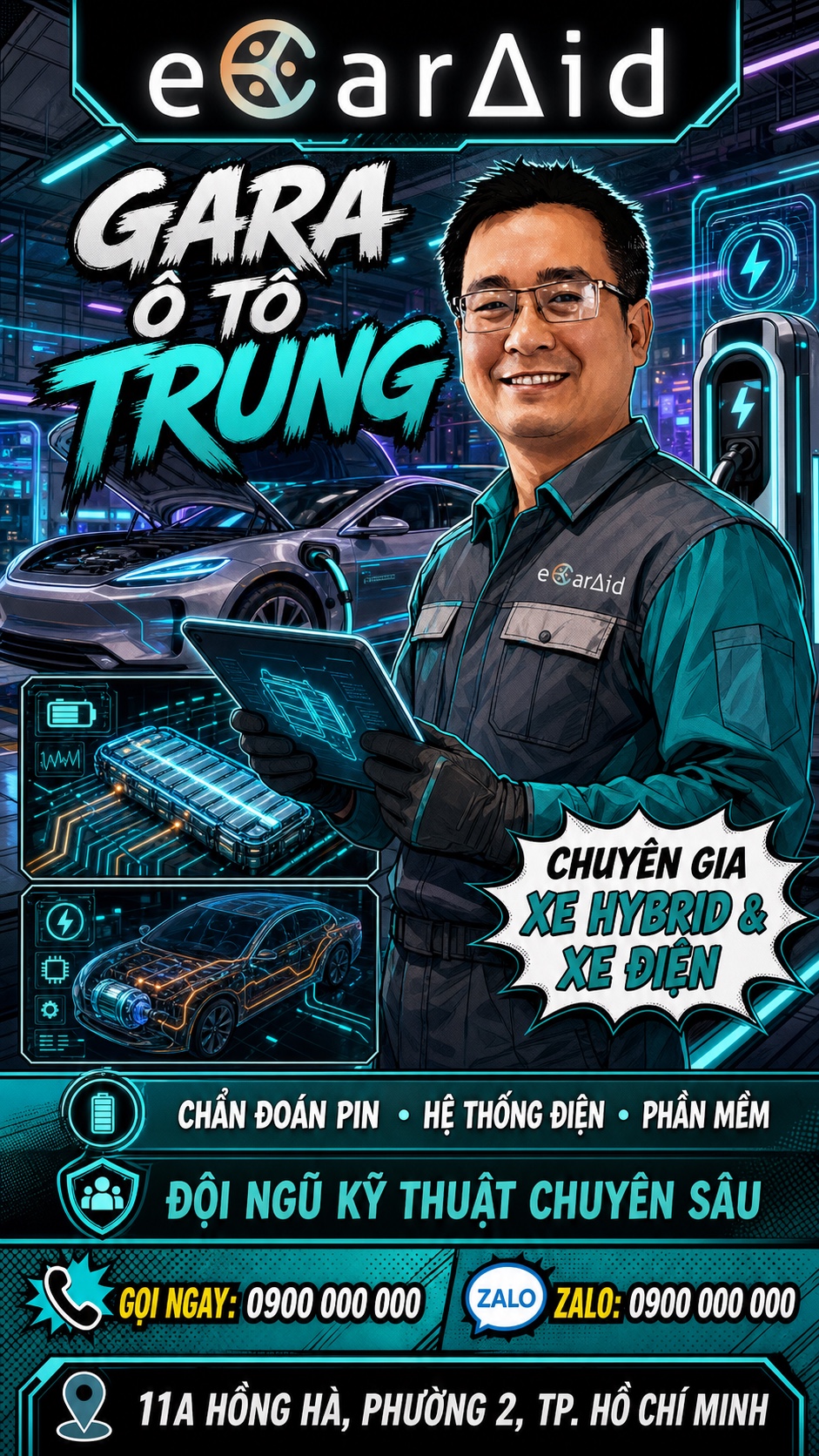 Chăm sóc xe hybrid và xe điện
