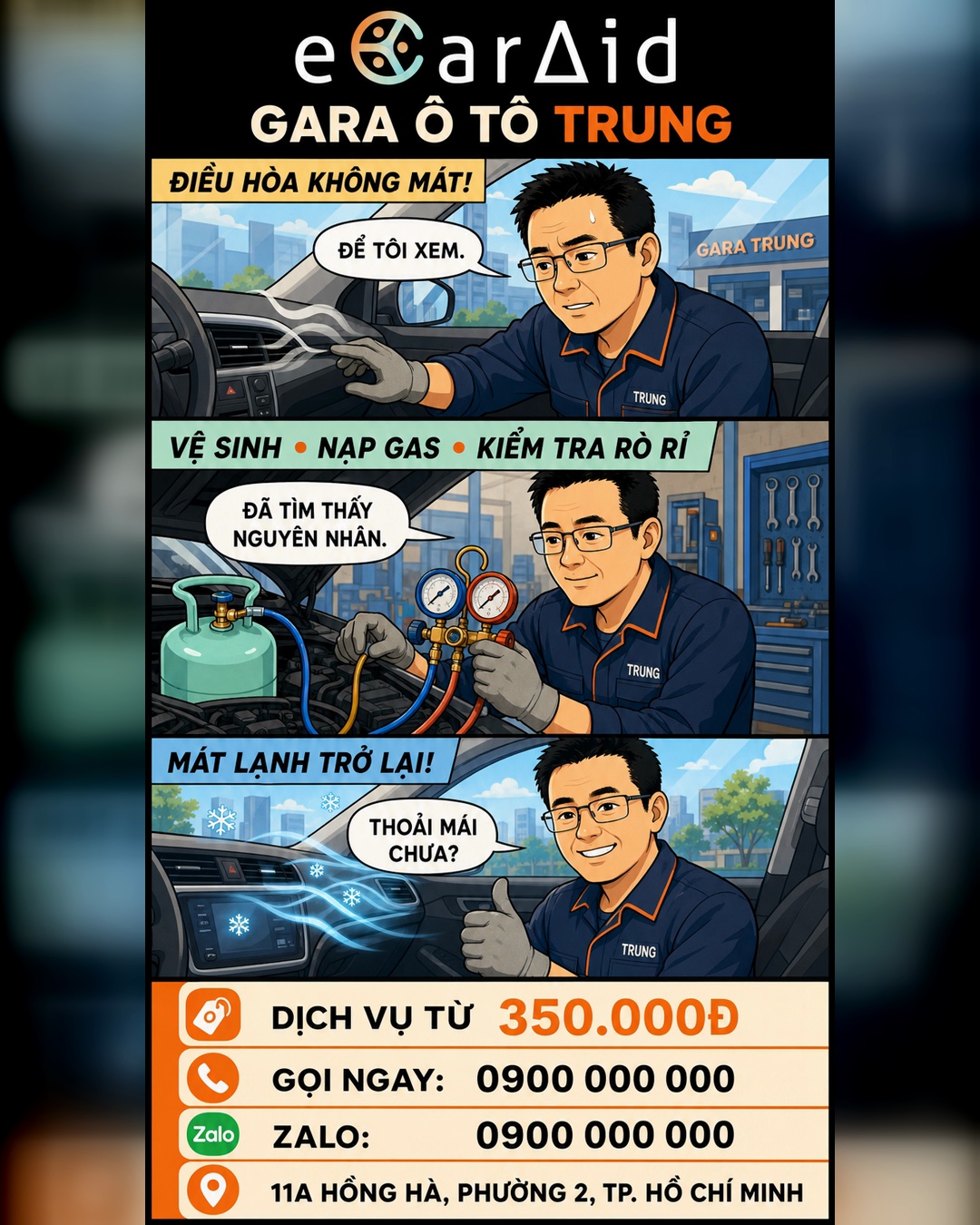 Từ điều hòa yếu đến mát lạnh trở lại